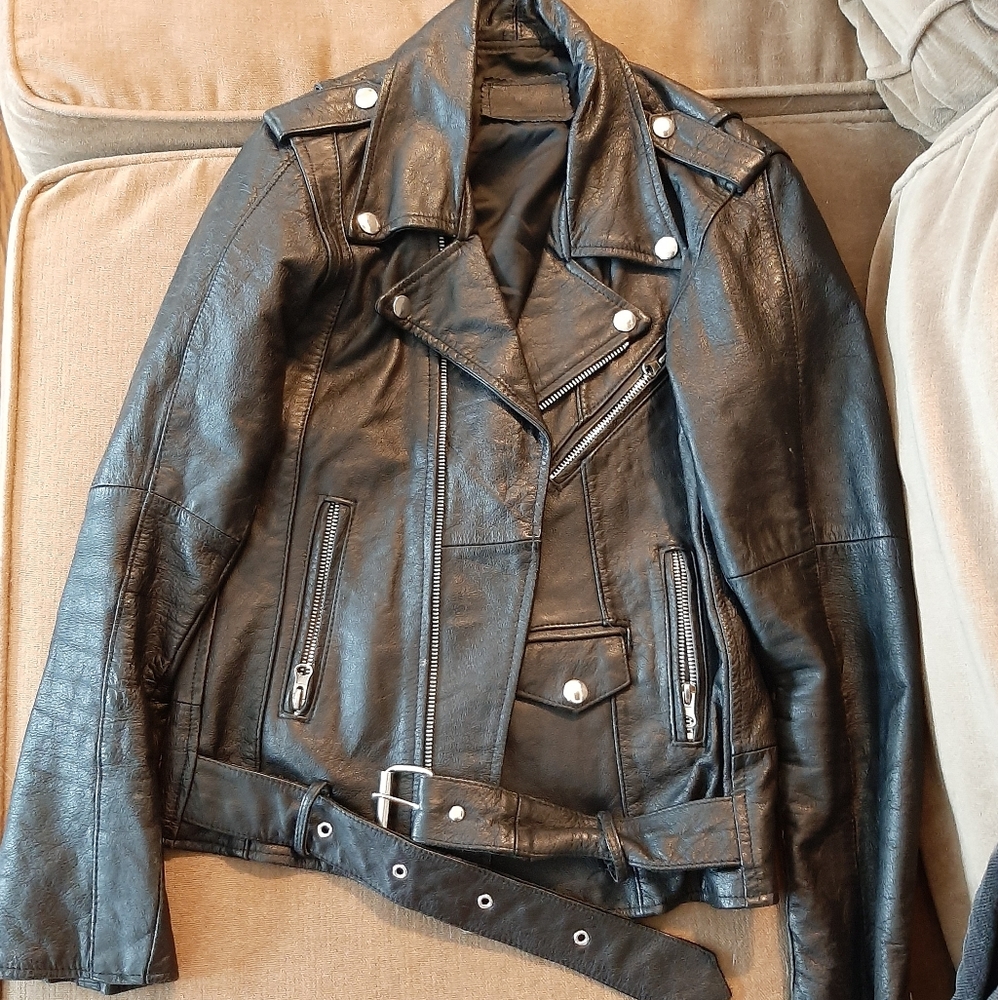 Custom Leather Motorcycle Jacket